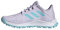adidas Hockey Youngstar Schuhe-Niedrig, Purple Tint/Pulse Aqua/FTWR White, 34 EU