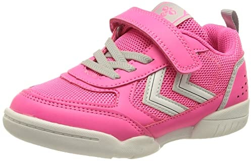 HUMMEL AEROTEAM 2.0 JR VC Handball Shoe, PINK GLO, 34 EU
