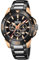 Festina Herren Analog Quarz Uhr mit Edelstahl Armband F20645/1