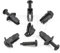 10 x radiator grill attachment clip, 51131885399