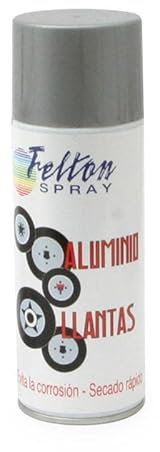 Spray pintura aluminio llantas 400ml
