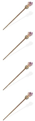 Toyvian 4pcs Stage Performance Wand Boys and Girls Halloween Party Prop Cosplay Decoration