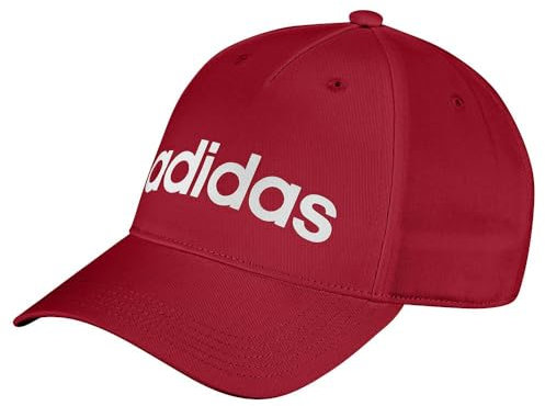 adidas Unisex - Adulto Daily cap, Better Scarlet/White, S