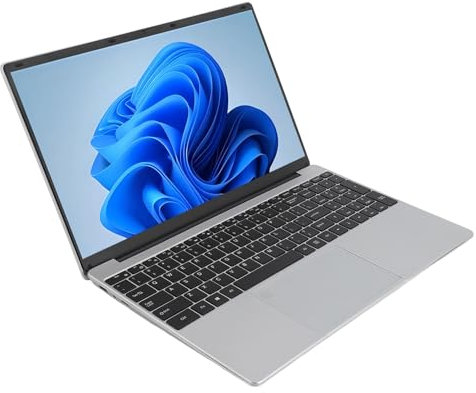 Ultradünner Laptop, 15,6 Zoll Full HD 4K IPS Display, N5095 Quad CPU, 32GB 512GB SSD, UHD Grafik, 2,4G/5G WLAN, BT4.2, Webcam, HDMI, Stereolautsprecher, Windows11 Pro