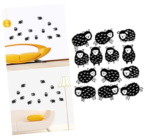 Homoyoyo bürodekorationen dekoration schlafzimmer Abnehmbare Wandsticker Metall Wandsticker aufkleber wand wandtattoo hause Wandtattoos Persönlichkeit Wandaufkleber die Schafe