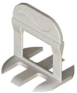 Makofix Tile Leveling System - 2mm Premium Tile Spacers, Enhanced 2mm Leveling Clips for Professional Ceramic Tile and Stone Installation, Achieve Perfectly Even Tiles with Ease (200)