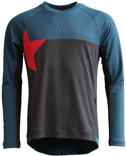 Zimtstern Herren Bulletz Radtrikot, Dark Navy-French Navy, S