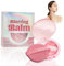 Matte Setting Powder,Oil Control Face Powder,Jelly Gesichts-Make-up-Fixierpuder,Zart Und Hautfreundlich Nasser Und Trockener Gesichtspuder