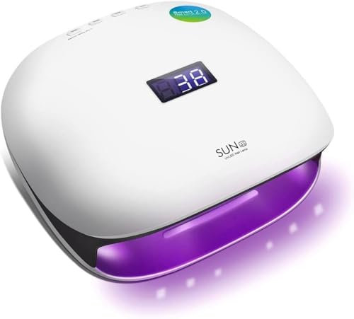 Lampada Unghie UV LED 2in1 smart 2.0 da 48W Asciugatrice UV Gel fornetto manicure
