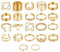 ZOPJUMA 22 Stück Boho Gelenk Fingerringe,Stapelbare Midi Ringe Set,Gold Vintage Stapelbarer Ring,Ideal für Geburtstagsfeiern, Abschlussbälle usw