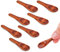 8stk Kleine Holzlöffel, 6cm Mini-Gewürzlöffel Holz-Teelöffel Kleiner Salzlöffel Kurzer Griff Servierbesteck aus Holz für Soßen Salz Zucker Gewürze Dips Honig Kaffee Senf Kochen