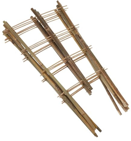 Yardenfun Bambus-Spalier für Kletterpflanzen Klettergerüst für Gartenpflanzen Gemüsespalier und Pflanzenleiter