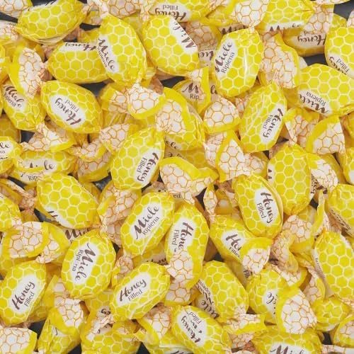 Liking Hard Filled Candies Italian Sweets Candy Gift Pouch (Honey, 200g)