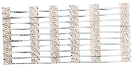 eRgDFS 6-V-LED-Hintergrundbeleuchtungsstreifen, kompatibel mit 48-Zoll-Fernsehern, einschließlich KDL48JT618A-Panel 35018539, 6 LEDs, 442 mm(200 PCS)
