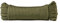 SNURO Corde Polyester (6mm, 20m, Vert Militaire) - Polyester tressé - Solide, résistant aux intempéries et Polyvalent - Charge de Rupture 602kg