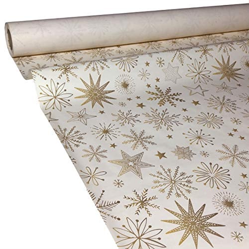 JUNOPAX 50m x 1,15m Papiertischdecke Weihnachten