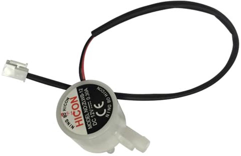 HUAYUWA Ice Maker Water Pump ZLWB-12 HZB-12A/25BF Household Small Bullet Compatible with HZB-50A/ HZB-50/ HZB-60/ HZB-80/ HZB-25BF/ HZB-13F/ HZB-20F/ HZB-20FA Ice Maker Machine Repair Parts