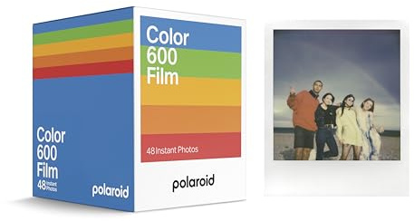 Polaroid Farbfilm für 600 – X48 Großpackung (48 Fotos) (6597)