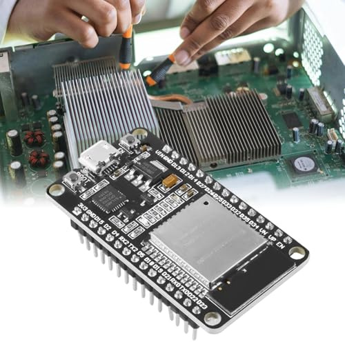 ESP32 Entwicklungsplatine NodeMCU Modul, ESP32 NodeMCU Module, WLAN WiFi Dev Kit C Development Board, Development Board Kit mit CP2102 Chip, Computer Zubehör Kompatibel mit Arduino
