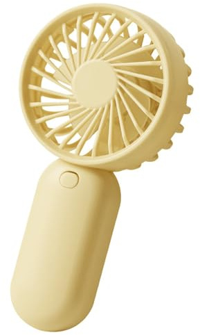 SHYYOULQE Ventilador de mano ligero AM4 portátil, funciona con pilas, pequeño para viajes al aire libre, oficina, mujeres, camping, viajes, ligero, portátil, para oficina y hogar