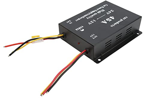 Generic 12-V-Abwärtswandler, Geräuschloses DC24V-auf-12-V-Reduziermodul für Autoradio, LCD-Fernseher, Walkie-Talkies für Busse und LKW (45A)
