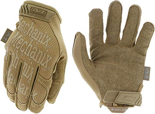 Mechanix Wear: originalen taktischen Arbeitshandschuhe mit sicherem Sitz, flexiblem Griff für den vielseitigen Einsatz Berührungsfähig (XX-Large, Coyote Brown)