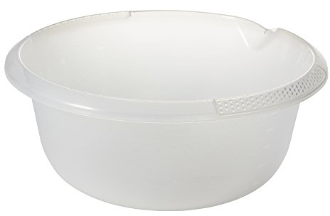 keeeper Universal-Schüssel mit Ausguss, Rund, 6 l, Ø 32 cm, Björk, Transparent