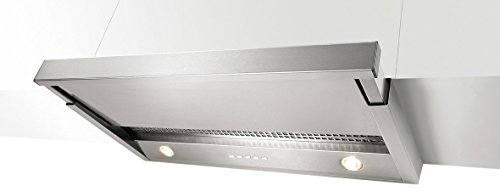 NOVY 650 Encastrée Acier inoxydable 420m³/h - Hottes (420 m³/h, recirculation, 36 dB, 41 dB, 46 dB, 50 dB)