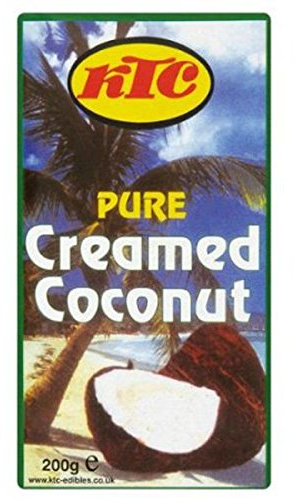 3 x KTC Pure Creamed Coconut 200g (total of 3 packs)