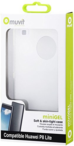 Muvit MUSKI0496 - Funda para Huawei P8 lite, transparente