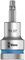 Wera 05003832001 8767 C HF TORX Embouts à douille TORX HF Zyklop à emmanchement 1/2 avec fonction de retenue, TX 27 x 60 mm, Argent/bleu