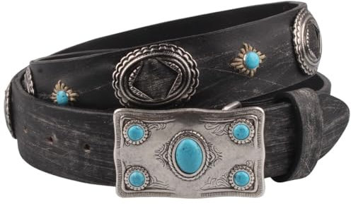 Sendra Stivali in pelle da uomo, Nero , 130