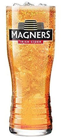 Personalizable de la marca 1 pinta MAGNERS sidra de cristal, grabado regalo