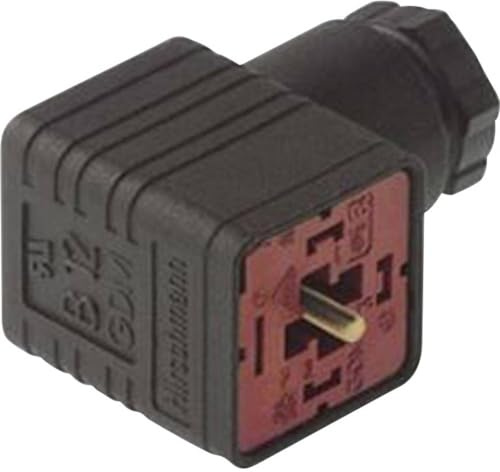 Hirschmann Rechteck-Steckverbinder GDM - Serie Schwarz GDM 3011 J Pole:3 + PE 932 109-100-1 Inhalt: