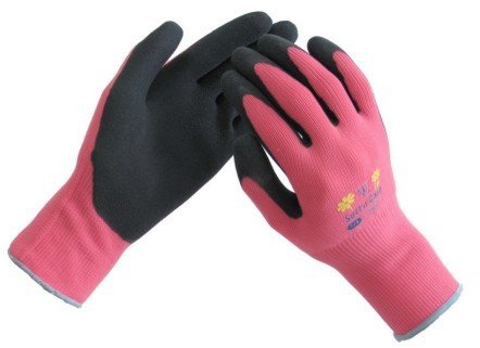 Handschuh SOFT n CARE *Flora* magenta Gr.08