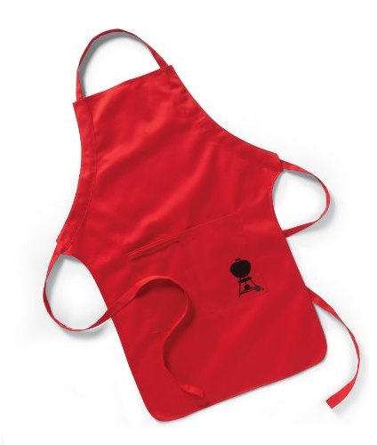 Weber 6476 Tablier de Barbecue Rouge