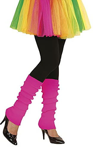 W WIDMANN MILANO Party Fashion - Stulpen, Neon, Kostümzubehör, 80er Jahre, Karneval, Mottoparty