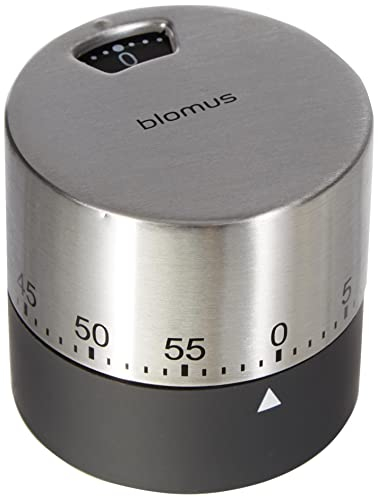 Blomus 63600 Kurzzeitmesser, Edelstahl, silber, 6 x 6.2 x 6.2 cm