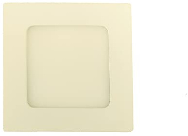 LED Einbauleuchte Bea viereck Farbe weiß 3000K-6W-400Lumen energiesparende Leuchte Einbaustrahler Einbaulampe Lampe (12 x 12cm)