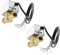 Tower 22mm Motorised 2 Port Inline Zone Valve for Central Heating/Boiler Systems (Pack of 2)