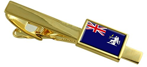 Global Marine Systems zivil England Flagge Gold Krawattenklammer graviert Personalisierte