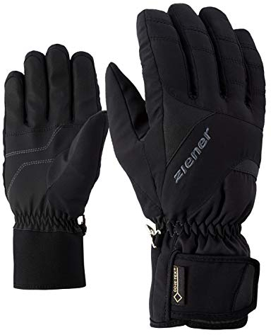 Ziener Erwachsene GUFFERT GTX Glove Alpine Ski-Handschuhe/Wintersport | Wasserdicht, Atmungsaktiv, Black, 10