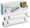 Cecotec 04072 Rollos Gofrados Set de 2 Rollos Grandes 28 x 600 cm, Superficie Gofrada, BPA Free