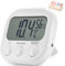 Thermometer, Hygrometer, 5 Jahre Garantie, hohe Präzision, digitale Temperatur- und Feuchtigkeitsanzeige