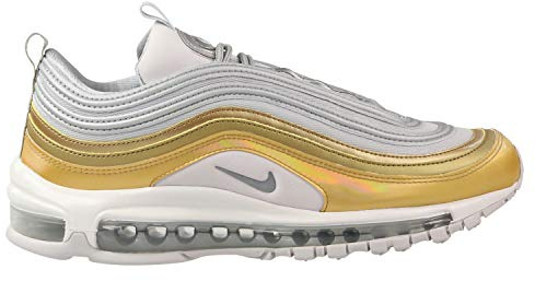 Nike W AIR MAX 97 SE, Damen Laufschuhe, Mehrfarbig (vast Grey/metallic Silver-metallic Gold 001), 37.5 EU (4 UK)