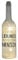 WB wohn trends LED-Flasche mit Motiv, Lieblingsmensch, grau, 29cm, Flaschen-Licht Glitzer-Flasche Leuchtflasche Lampe mit Text Spruch