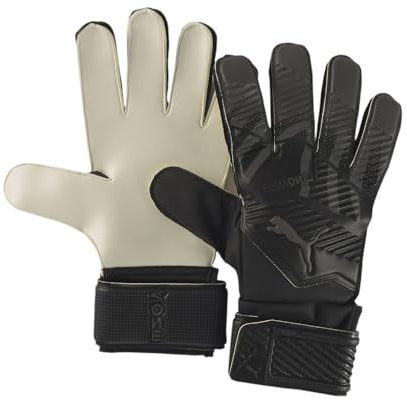 PUMA Unisex-Erwachsene ONE Handschuh, Black-Asphalt Weiß