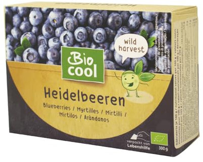 BioCool Arándanos Bio Envase Biodegradable, 300g (Congelado)