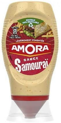 AMORA - Sauce Samouraï 255G Souple - Lot De 4 - livraison offerte