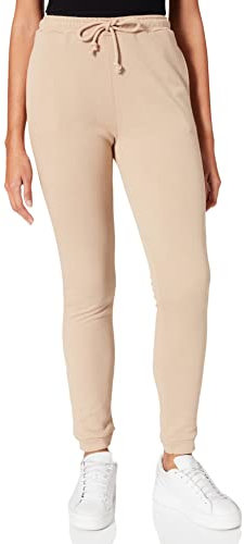 NA-KD Pantalones Deportivos, Beige, M para Mujer